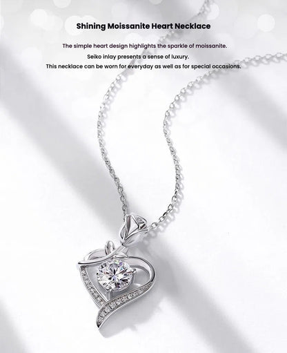 Light Luxury Moissanite Pendant Necklace